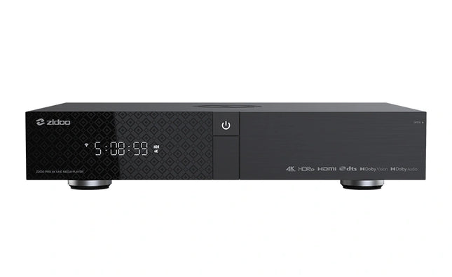 Zidoo Z2000 PRO – Flagship 4K HDR/Blu-ray Media Player with HDMI 2.1 & HDD Bay