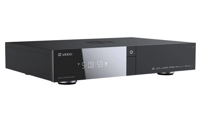 Zidoo Z2600 – 4K HDR10+/Dolby Vision Media Player with SATA HDD Bay