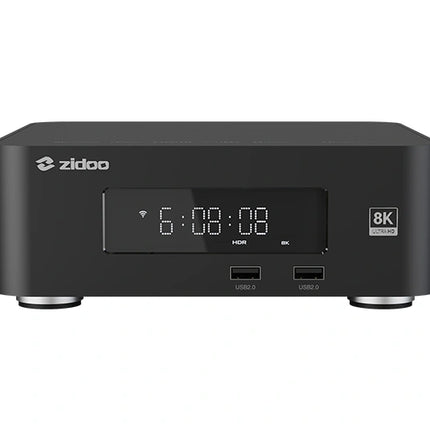 Zidoo Z30 PRO – 8K HDR10+/Dolby Vision Media Player with SATA HDD Bay