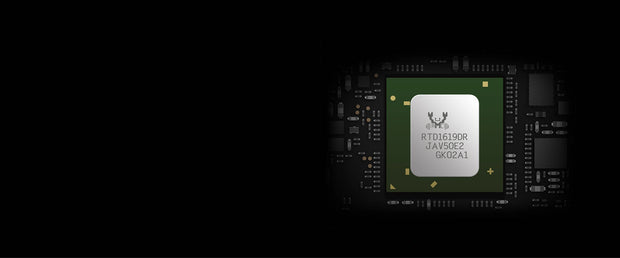 Banner image for: <h1>Powerful Processor and </h1><h1>Large Storage</h1><p>RTD1619DR hexa-core 64-bit A55 processor and 64 bit bandwidth </p><p>with larger processing capability have provided stable and efficient </p><p>computing for the system. 4G DDR4 RAM and 32GB eMMC storage </p><p>have greatly meet the demand to install massive applications</p>