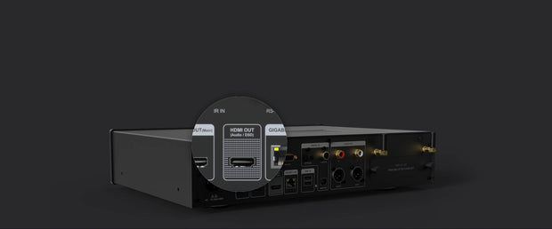 Banner image for: <h1>Multichannel DSD Processing Technology</h1><h5>Equipped with a tailored multichannel DSD processing chip and clock reconstruction technology</h5><h5>Just for playing multichannel master recording music</h5><h5>Both multichannel DTS and DSD are supported</h5><h5>It is the first time to achieve DSD Native 5.1 lossless audio output from HDMI DSD port among the industry</h5>