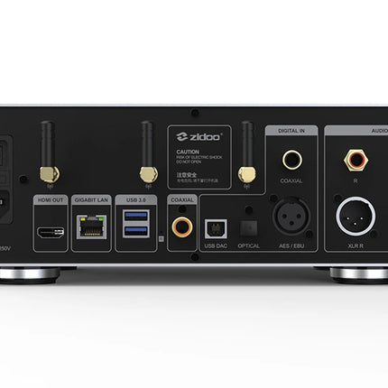 Zidoo NEO S – 4K UHD Hi-Res Streamer & DAC with 5″ OLED Touchscreen