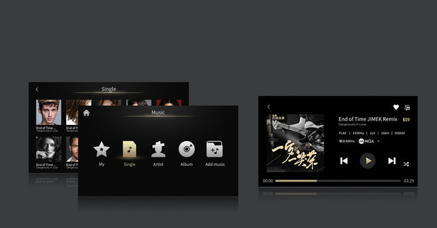 Banner image for: <h1>Intelligent Music Library</h1><h5>NEO S is good at managing music resource</h5><h5>Music files from network drives and local hard drive can be added conveniently</h5><h5>Matching and generating music library databases automatically</h5><h5>Just enjoy music collection, management and playback in a easy way</h5>